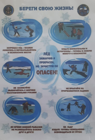 Осторожно лёд.