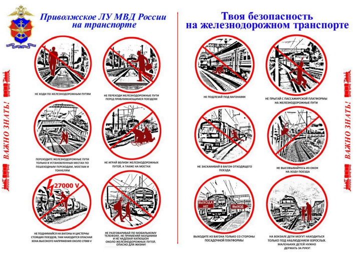 Безопасность на железнодорожном транспорте.